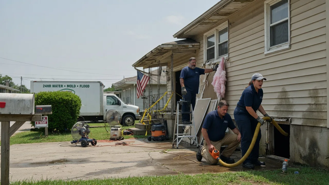 Water Damage Repair in Burlington, ME near me